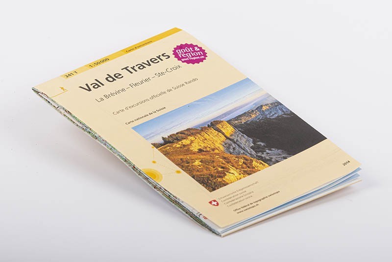 Carte du Val-de-Travers 1:50'000 | No 241T