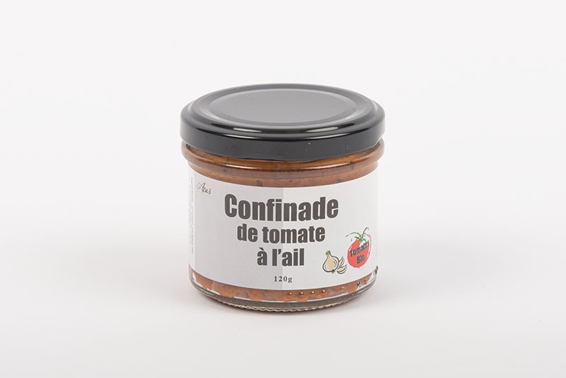 Confinade de tomate à l'ail