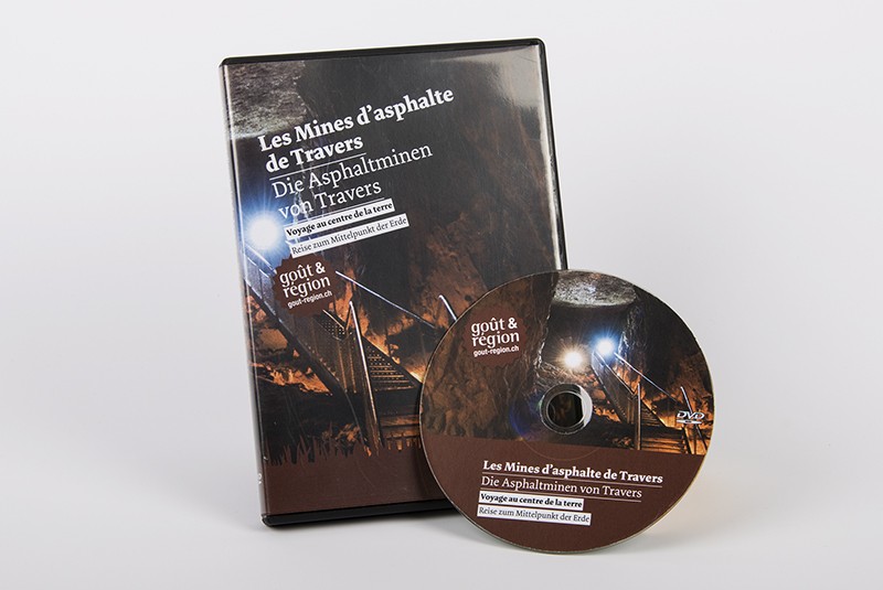DVD | Les Mines d'asphalte de Travers: voyage au centre de la terre