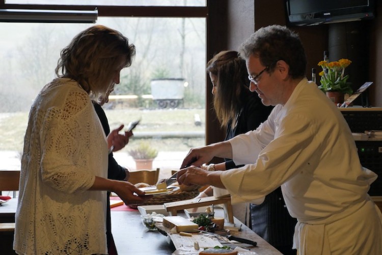 1. August-Brunch im Café des Mines d’asphalte