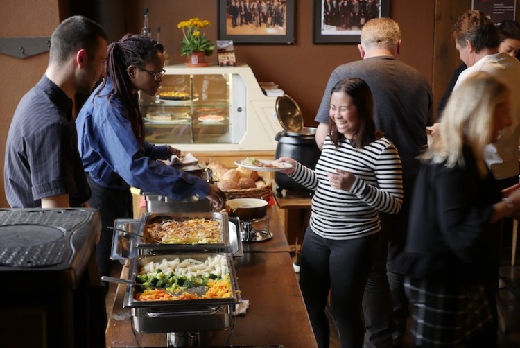 1. August-Brunch im Café des Mines d’asphalte