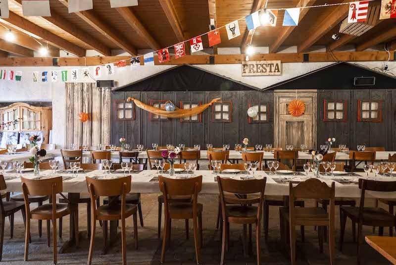 1. August-Brunch im Café des Mines d’asphalte