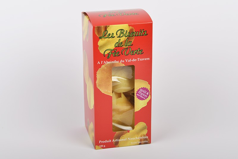 Absinth-Brezeli: Biscuits de la Fée verte