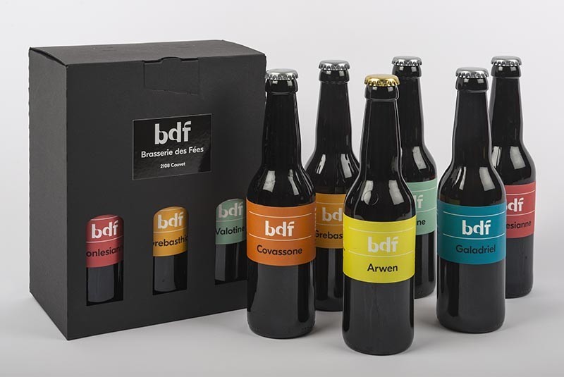 Degustationsset 6er-Pack Bier BDF, Val-de-Travers / Neuenburg